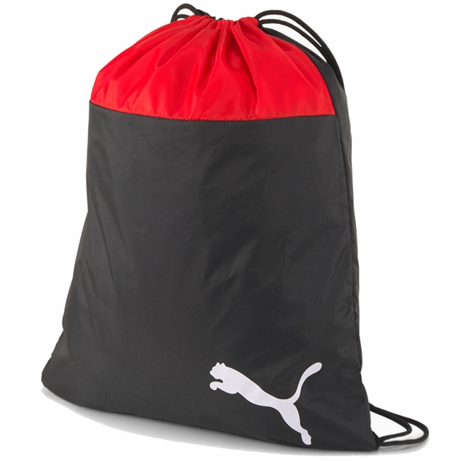 Puma TeamGOAL Gym Sack. (Red/Black)